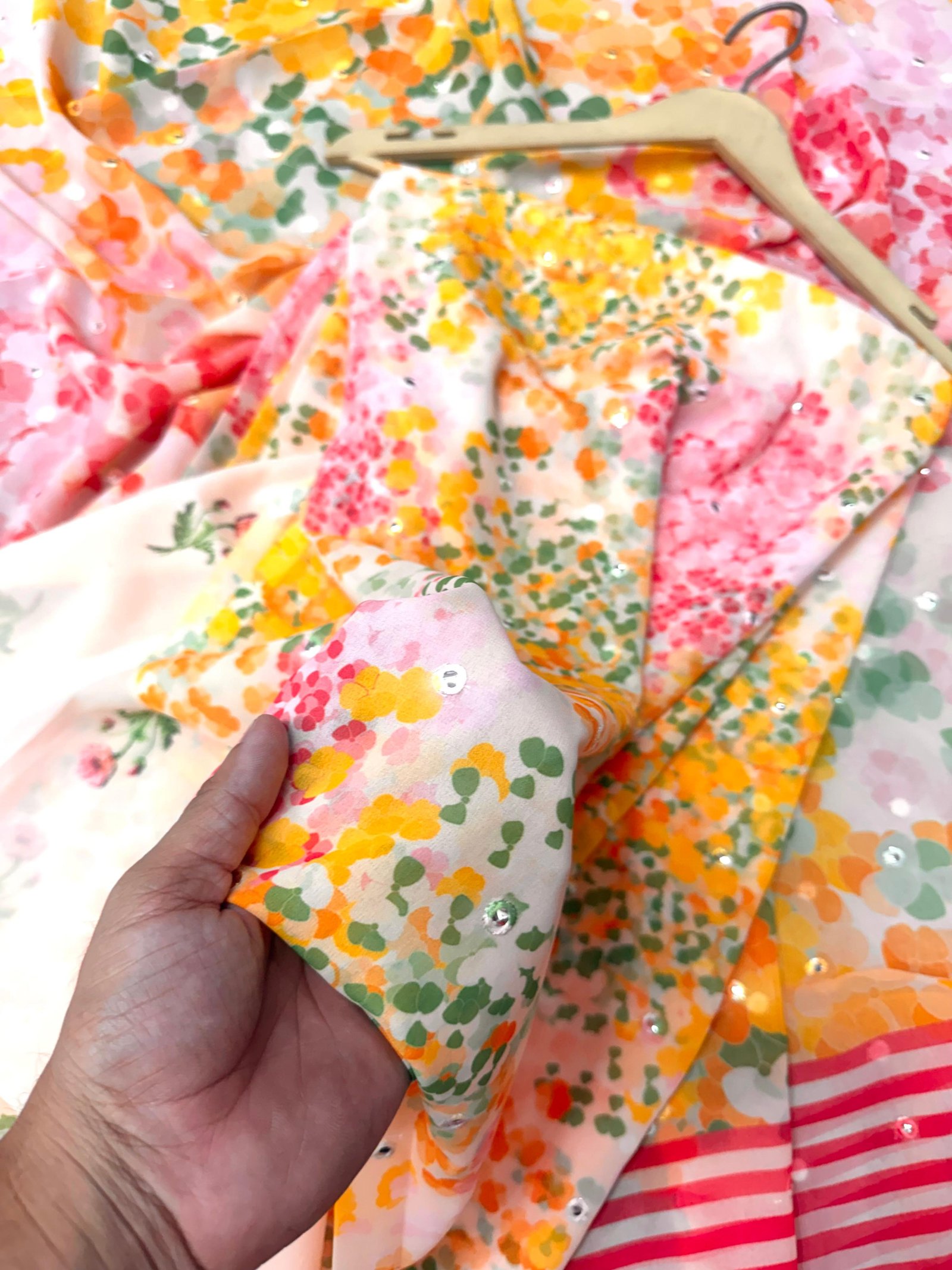 PRINTED GEORGETTE (CI3-