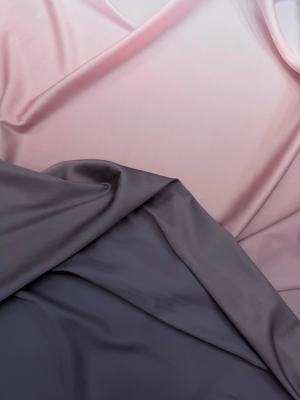 Luxury Ombré Shaded Satin Fabric (PLOS-