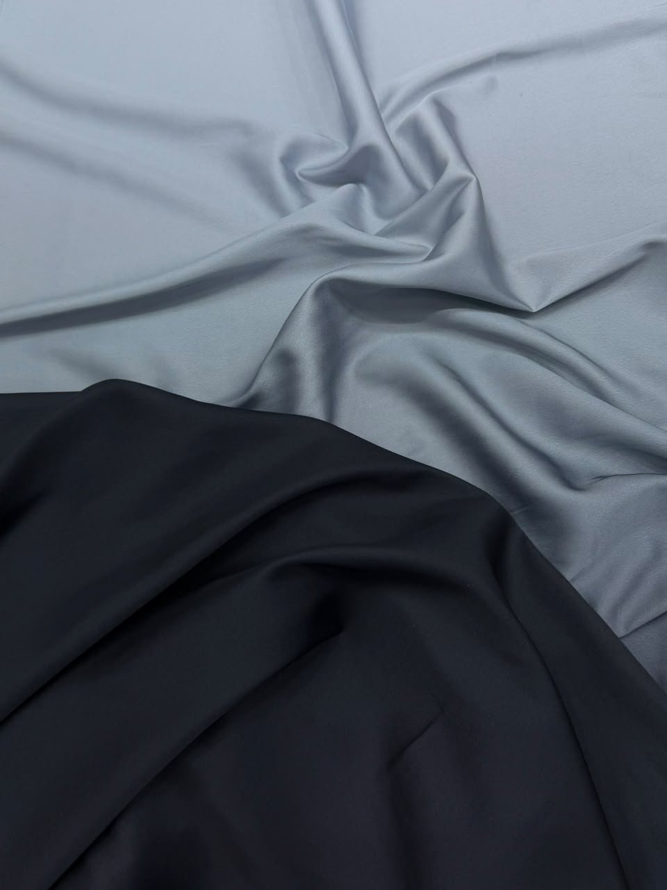 Luxury Ombré Shaded Satin Fabric (PLOS-