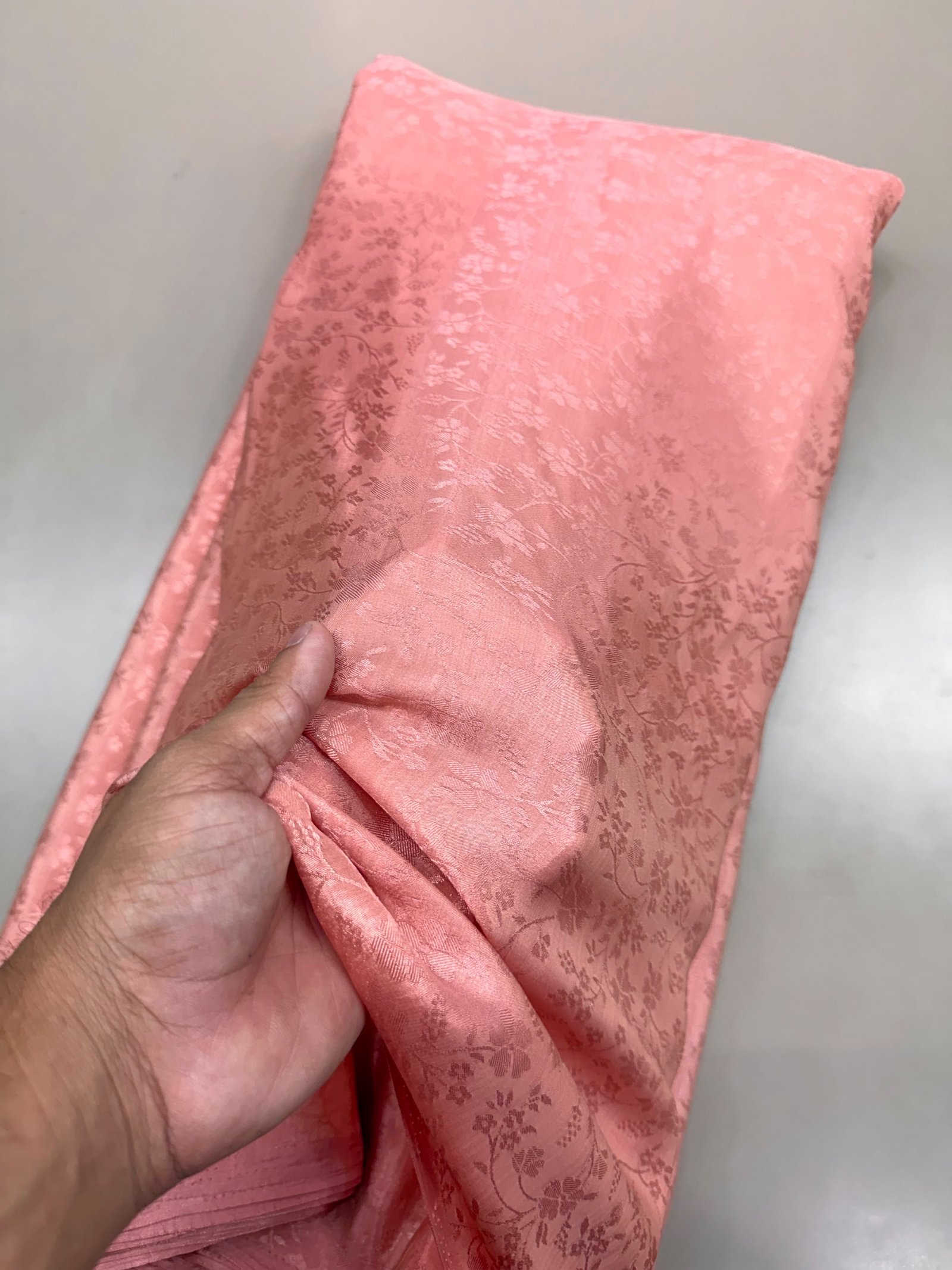 Self Silk (PLSS- - E) Salmon Pink