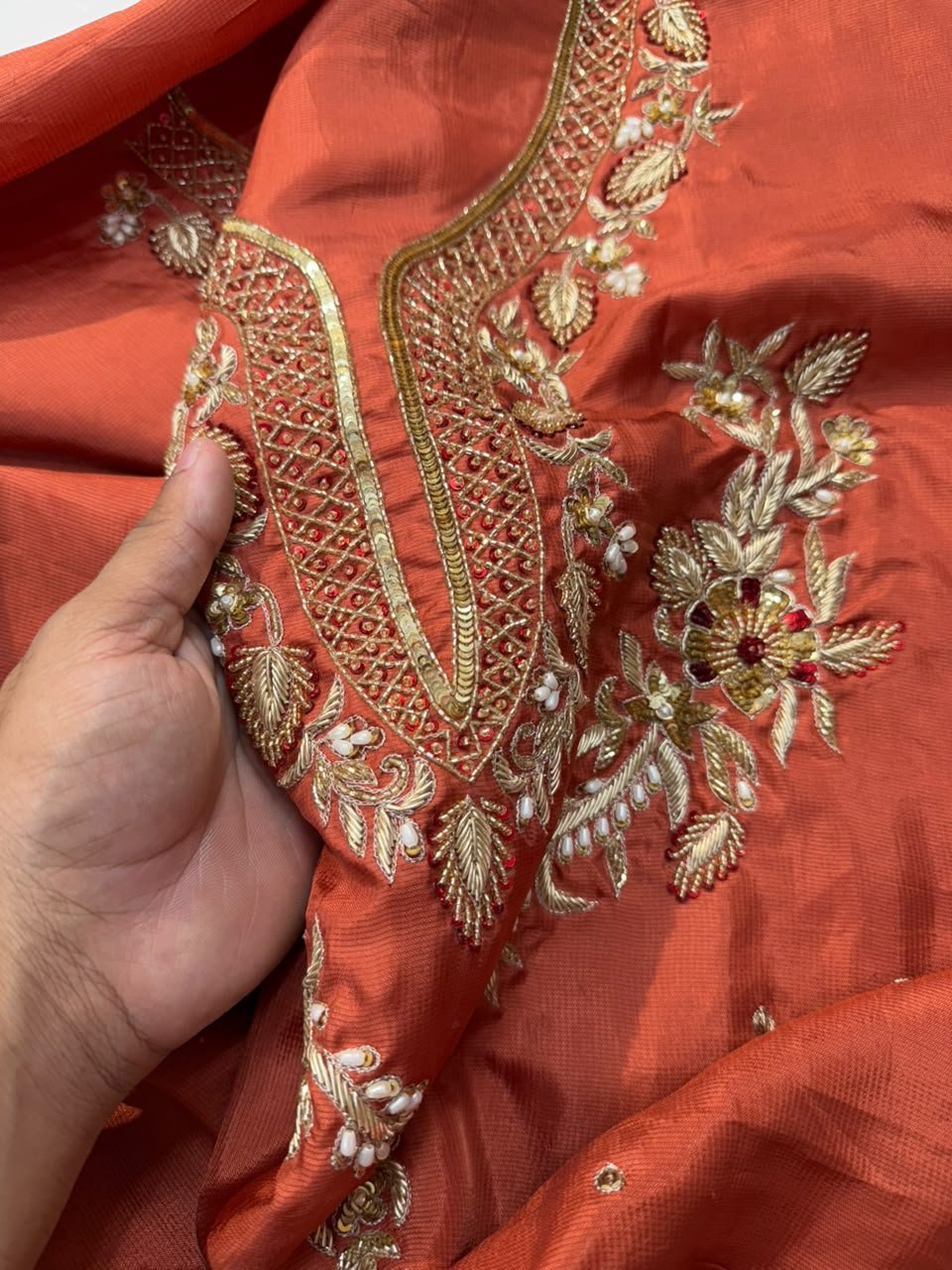 PARTY WEAR HAND WORK SUIT (SD364-